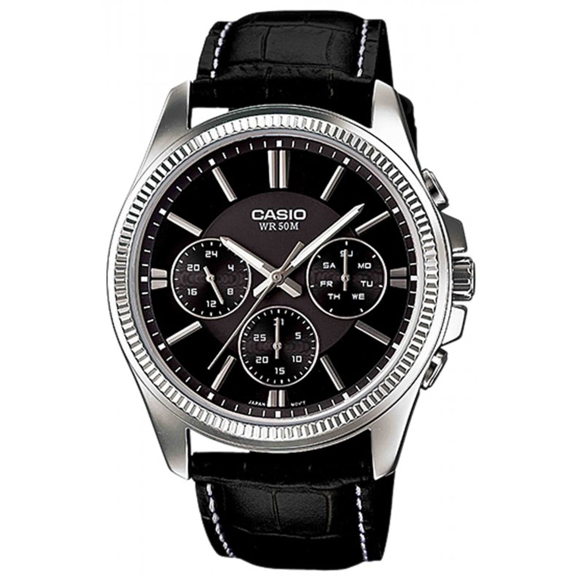 MONTRE CASIO HOMME M.FONCTION CUIR